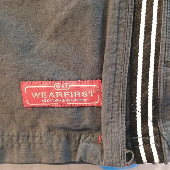 WearFirst Boy Medium Cargo Utility Pant 9 Zip Pocket 70% Cotton Adjustable Waist - Picture 2 of 8